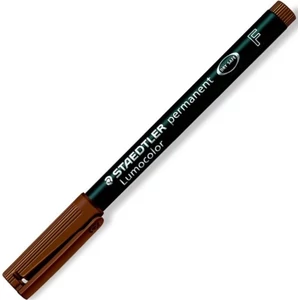 Alkoholos marker Staedtler Lumocolor 318 F OHP 0,6mm tűhegyű barna Írószerek STAEDTLER 318-7