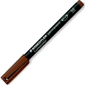 Alkoholos marker Staedtler Lumocolor 317 M OHP 1mm kúpos barna Írószerek STAEDTLER 317-7