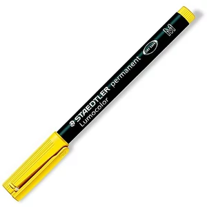 Alkoholos marker Staedtler Lumocolor 317 M OHP 1mm kúpos sárga Írószerek STAEDTLER 317-1