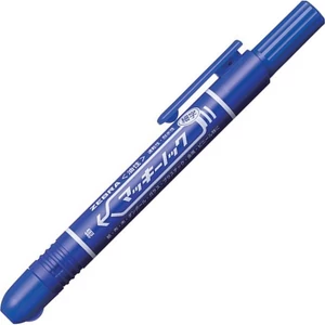Alkoholos marker Zebra 1,3 mm, nyomógombos,Mckie Retractable kék