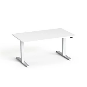 Állítható magasságú íróasztal 140x80cm MAYAH Freedom SV-302 fehér