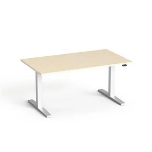 Állítható magasságú íróasztal 140x80cm MAYAH Freedom SV-302 juhar