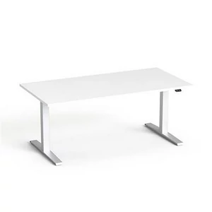 Állítható magasságú íróasztal 160x80cm MAYAH Freedom SV-303 fehér