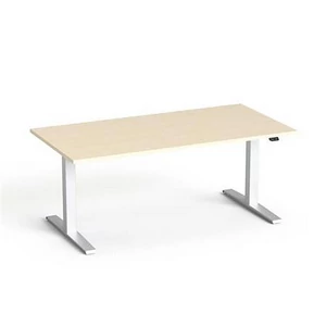 Állítható magasságú íróasztal 160x80cm MAYAH Freedom SV-303 juhar