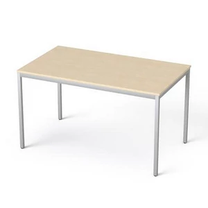 Általános asztal fémlábbal 75x130cm MAYAH Freedom SV-38 juhar