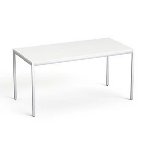Általános asztal fémlábbal 75x150cm MAYAH Freedom SV-39 fehér