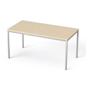 Általános asztal fémlábbal 75x150cm MAYAH Freedom SV-39 juhar