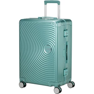 American Tourister bőrönd 25' Soundbox Alu Spinner 68/25 Tsa 155710/A644-Dusty Turquoise