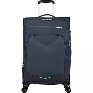 American Tourister bőrönd 67/2 Summerfunk 67/24 bővíthető bőrönd 124890/1596 tengerkék, 4 kerekű, textil