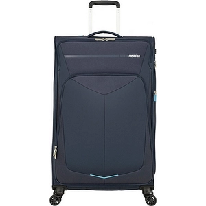 American Tourister bőrönd 79/2 Summerfunk 79/29 bővíthető bőrönd 124891/1596 tengerkék, 4 kerekű, textil