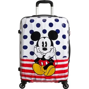 American Tourister bőrönd Alfatwist Disney Legends SPIN 65/24 64479/9072 Mickey Blue Dots