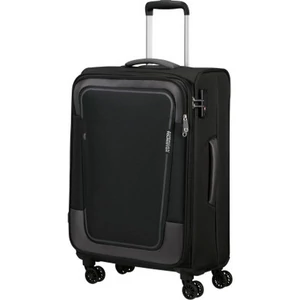 American Tourister bőrönd Pulsonic spinner 68/25 Exp TSA 146517/423 Asphalt Black