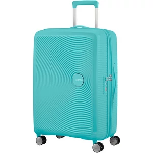 American Tourister bőrönd Soundbox spinner 67/24 Poolside Blue 88473/8864 Poolside Blue - 4 kerekű