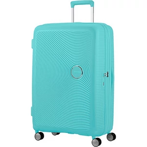 American Tourister bőrönd Soundbox spinner 77/28 Poolside Blue 88474/8864 Poolside Blue - 4 kerekű