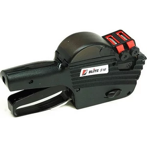 Árazógép kétsoros Blitz S16 8+8 karakter ISBS15