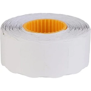Árazószalag 25x16 'C' fehér  1csom/10tek