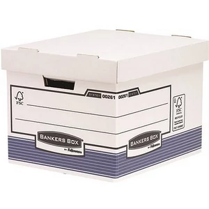 Archiváló konténer Fellowes 333x285x390mm BANKERS BOX® SYSTEM kék Iratrendezés FELLOWES 0026101