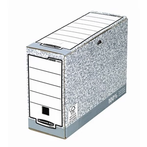 Archiválódoboz Fellowes kék 100mm BANKERS BOX® SYSTEM 10db/csomag