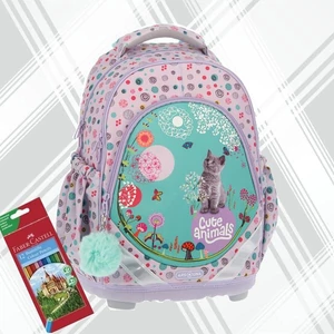 Ars Una Anatómiai Iskolatáska Cute Animals Kitten Cica 24 54563681 gerincbarát 3év garancia