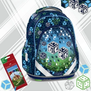 Ars Una Anatómiai Iskolatáska Geek  26' 54565395 gerincbarát 3év garancia