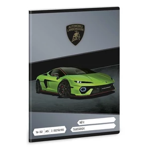 Ars Una Füzet 12-32 Vonalas 26 A/5 Lamborghini 26' 53595225 prémium minőség