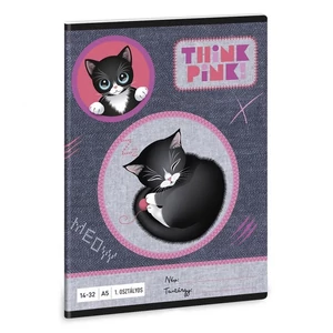 Ars Una Füzet 12-32 Vonalas 26 A/5 Think Pink 26' 53585196 prémium minőség