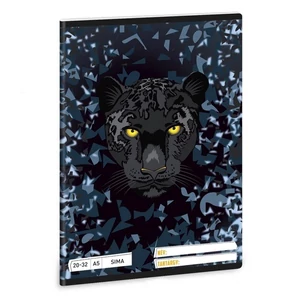 Ars Una Füzet 20-32 Sima 26 A/5 Black Panther 26' 53615299 prémium minőség