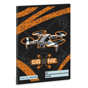 Ars Una Füzet 27-32 Kockás 26 A/5 Drone X 26' 53635389 prémium minőség