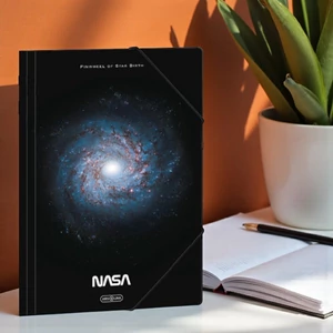 Ars Una Gumis mappa A4 25 Nasa-Pinwheel 50215140 350gr vastag kartonból