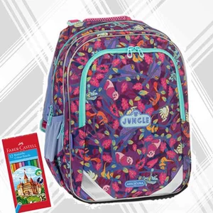 Ars una iskolatáska ErgoFit 23 24L ergo-fit Jungle (5259) 56172591 prémium 3év garancia