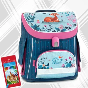 Ars una iskolatáska kompakt My Secret Garden 94498424 mágneszár 3év garancia alsósokn