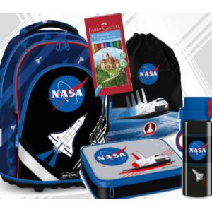 Ars Una iskolatáska szett 23 NASA (5255) - 2023 bérk:04.15 iskolatáska, tolltartó, tornazsák,kulacs