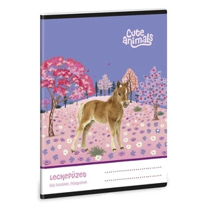 Ars Una Leckefüzet A/5 Cute Animals Horse 26' 50845262 prémium minőség