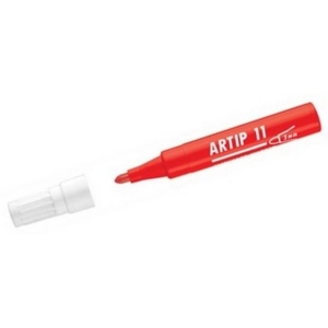 Artip 11 marker piros 3mm kerek hegyű flipchart marker ICO táblamarker