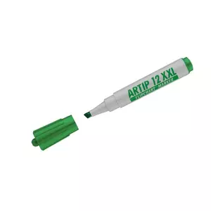 Artip 12 XXL marker zöld 1-4mm vágott hegyű flipchart marker ICO táblamarker