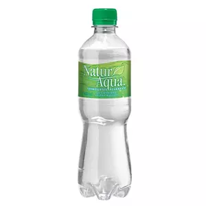 Ásványvíz enyhe 0,5L NATURAQUA / műanyag palackban