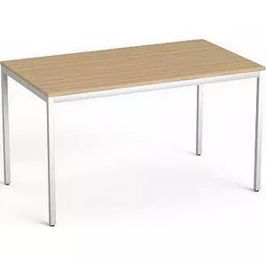 Asztal Irodai Mayah Freedom SV-38 kőris fémlábbal 75x130 cm