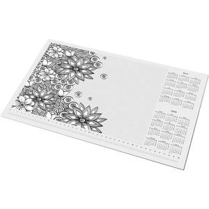 Asztali könyöklő Panta Plast A3- színezhető, virágos Iroda kiegészítő PANTA PLAST0318-0068-99