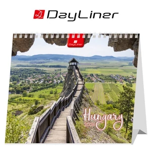 Asztali naptár 2026 Hungary álló mini Dayliner 2026-os kollekció