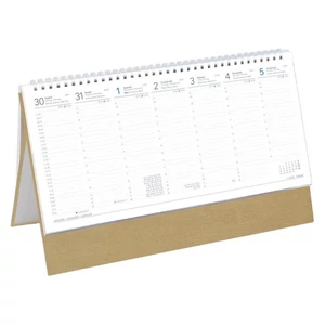 Asztali Naptár 2026 T051 Álló Asztali Bézs Toptimer 2026 kollekció!