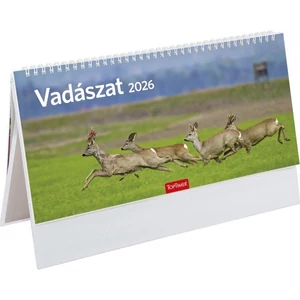 Asztali Naptár 2026 T054 Vadászat Álló Papír T Toptimer 2026 kollekció!