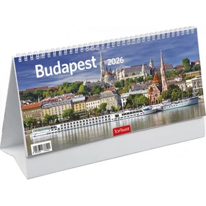 Asztali Naptár 2026 T066 Budapest Álló Toptimer 2026 kollekció!