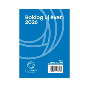 Asztali naptár TA/21 2026 asztalinaptár TA24 naptárhát nélküli