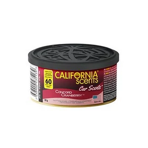 Autóillatosító konzerv 42g CALIFORNIA SCENTS Concord Cranberry