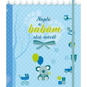 Babakönyv napló a babám első évéről (fiús) Napraforgó könyvek