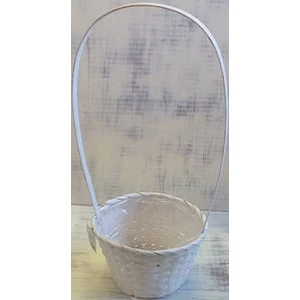 Kaspó bambusz füles natúr 19cm