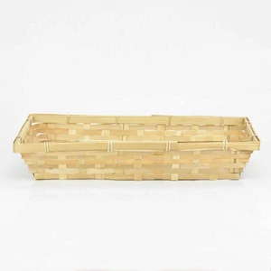 Bambusz tál 37x18cm 