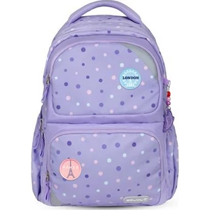 Belmil iskolatáska Maxi Pack Purple Dots