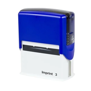 Bélyegző Imprint 3 (8913) kék színű, fekete párnával