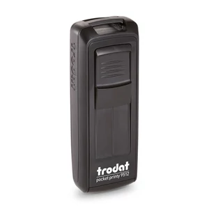 Bélyegző Trodat 9512 Pocket Printy 9512 fekete 47x18mm
